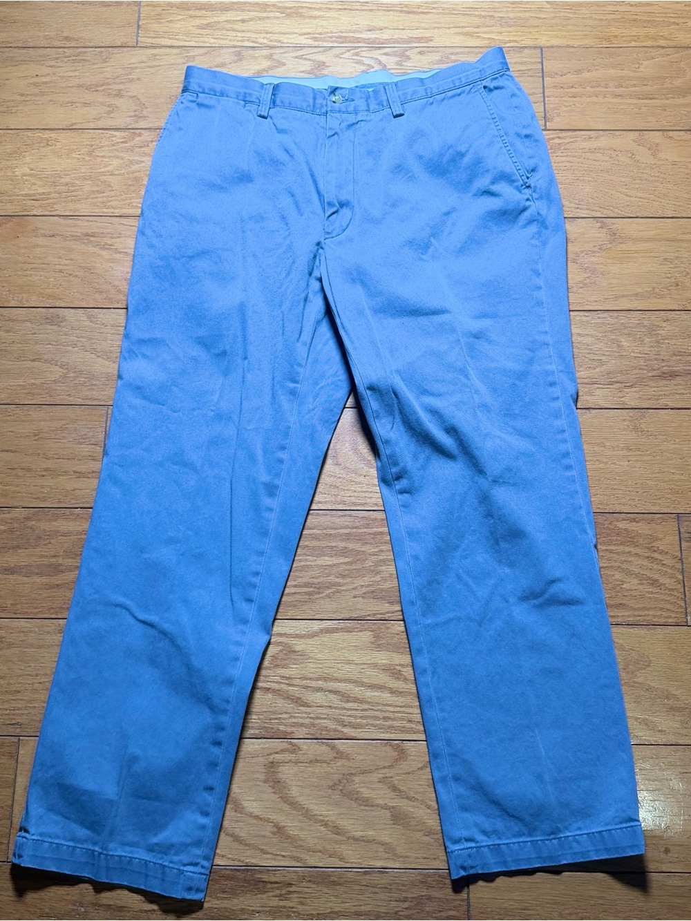 Men's Casual Chino Pants in Light Blue